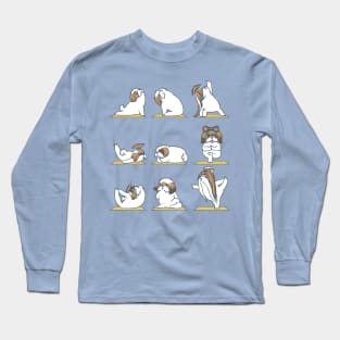 Shih Tzu Yoga Long Sleeve T-Shirt